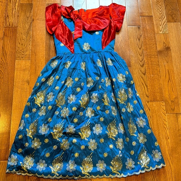 Beautiful organza African traditional dress  Sz XS - Picture 3 of 12